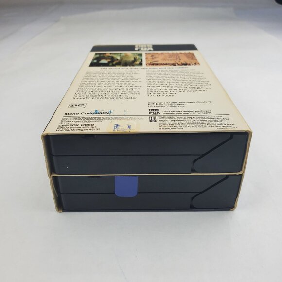 Patton - VHS Tape 1969 - 2-Tape Set - CBS Fox Video - Picture 8 of 8